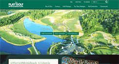Desktop Screenshot of myrtlebeachgolfholiday.com